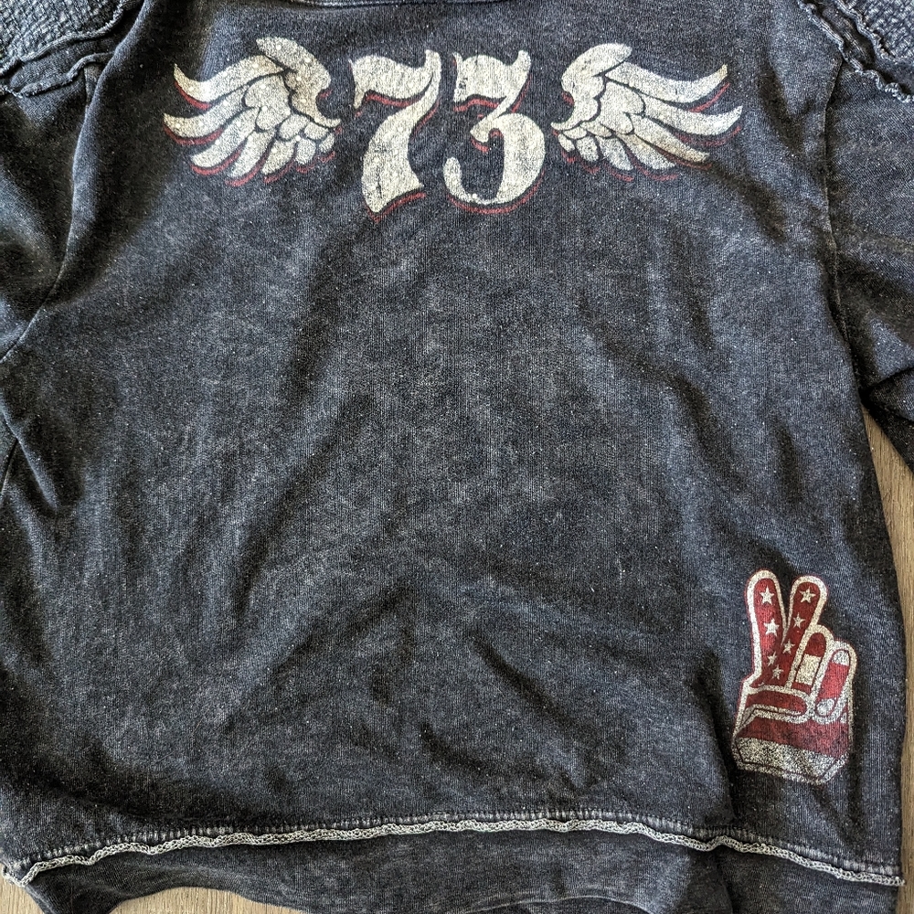 Women's Large Affliction Sweatshirt